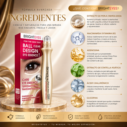 ROLL ON PERLA HIDROLIZADA® 30 ML: ¡Tu mirada hablara muy bien de ti desde hoy!👁️💫