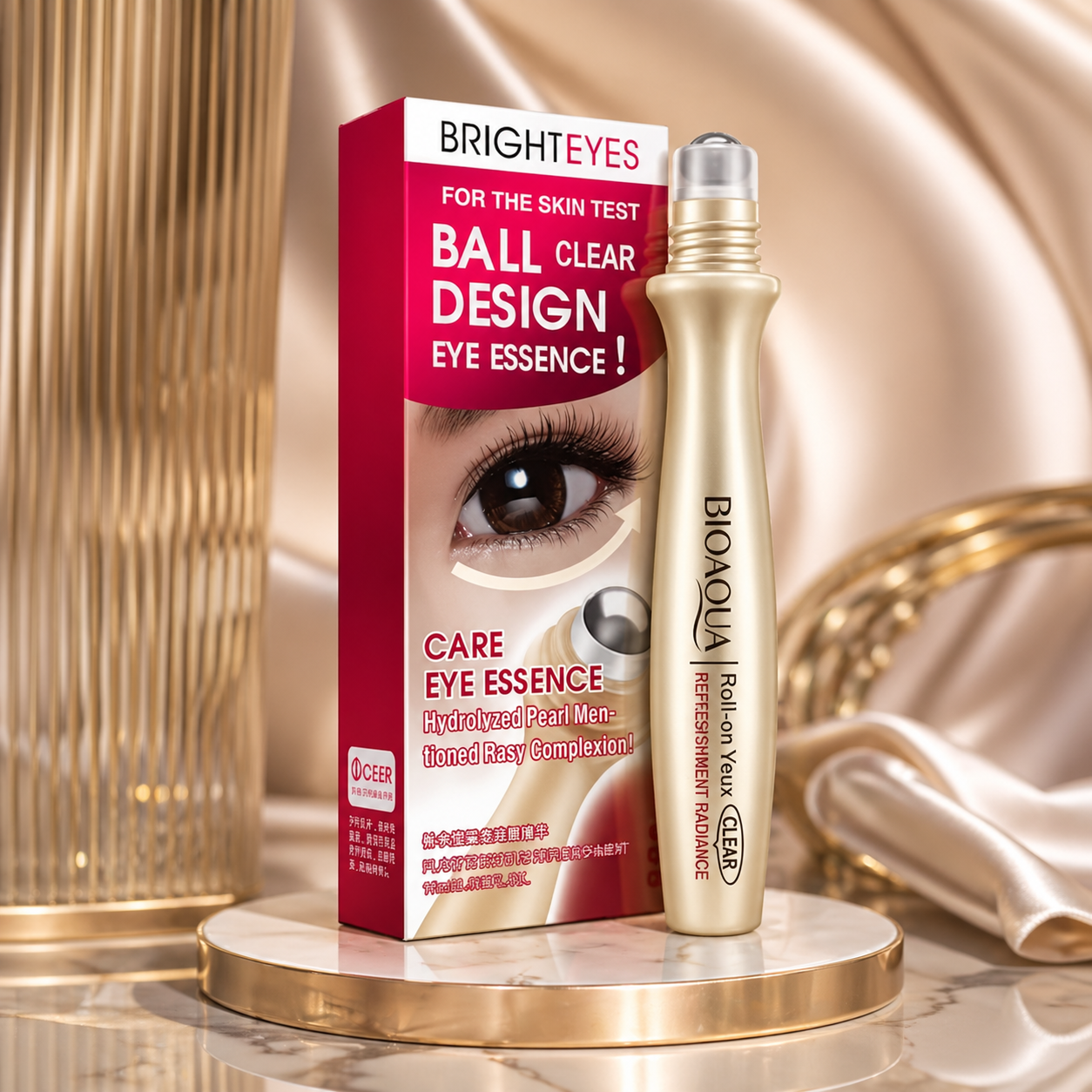 ROLL ON PERLA HIDROLIZADA® 30 ML: ¡Tu mirada hablara muy bien de ti desde hoy!👁️💫