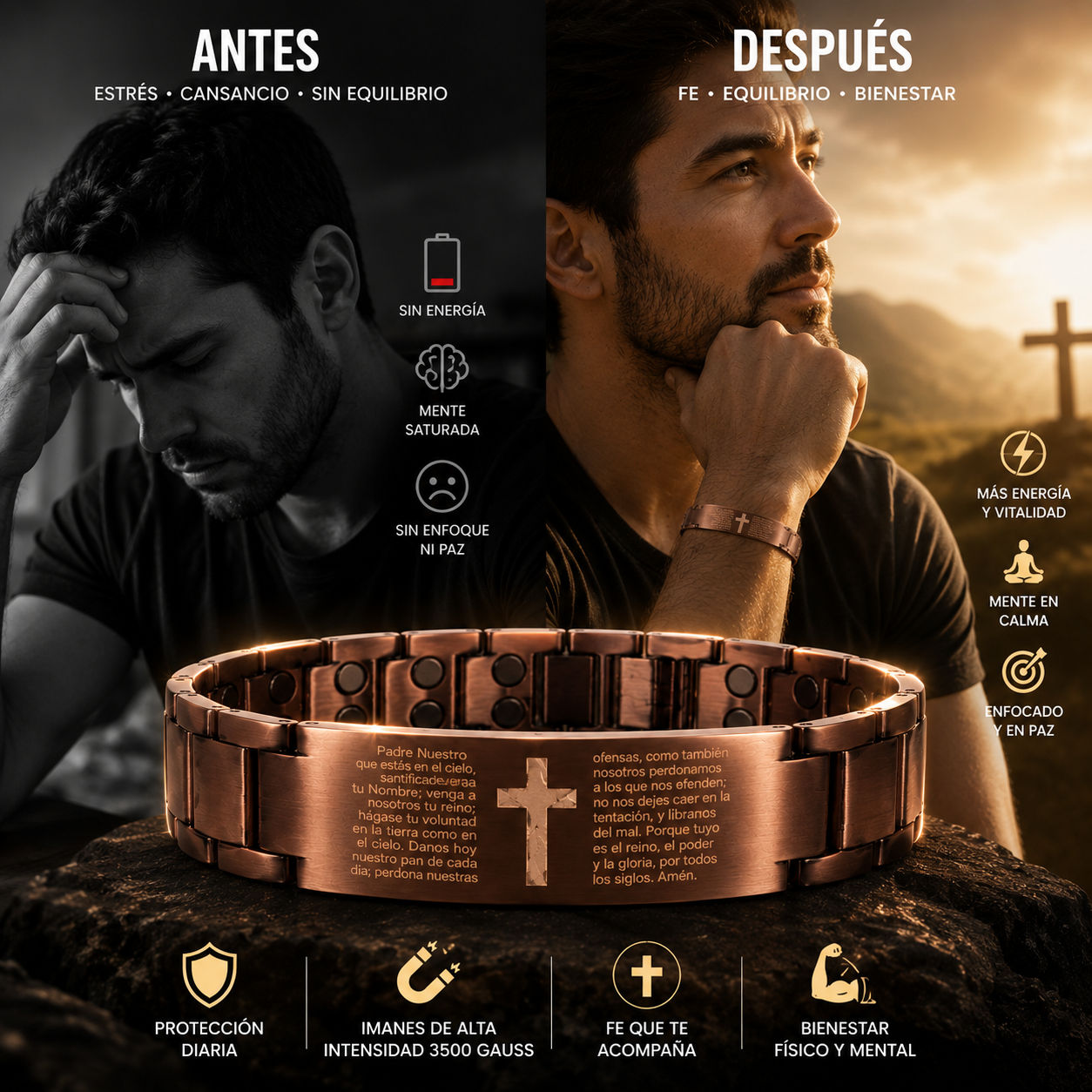Más que una pulsera: Un símbolo de fe, bienestar y protección 🙏