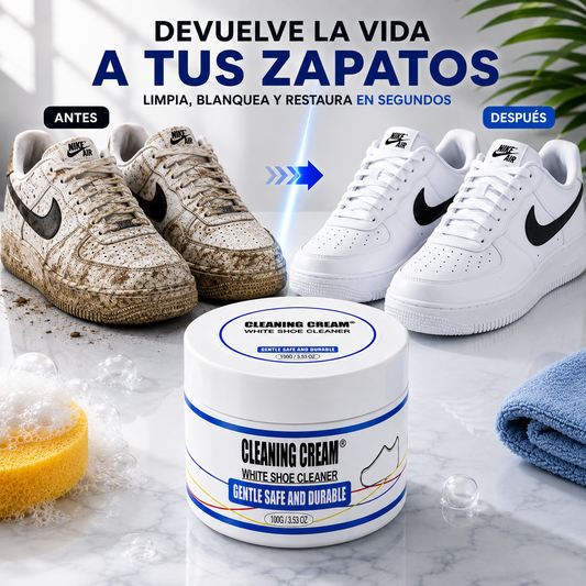 White Shoe Cleaner® - Restaura tu calzado con esta formula Alemana🔥